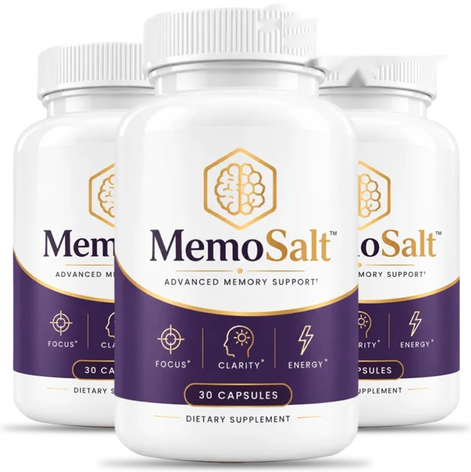 Memosalt 3 bottles pack